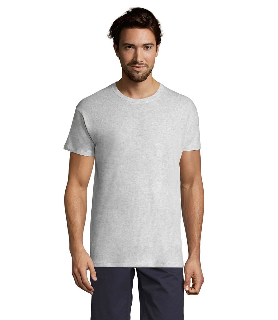 Koszulka REGENT Unisex 150g S11380-AS - Popiol
