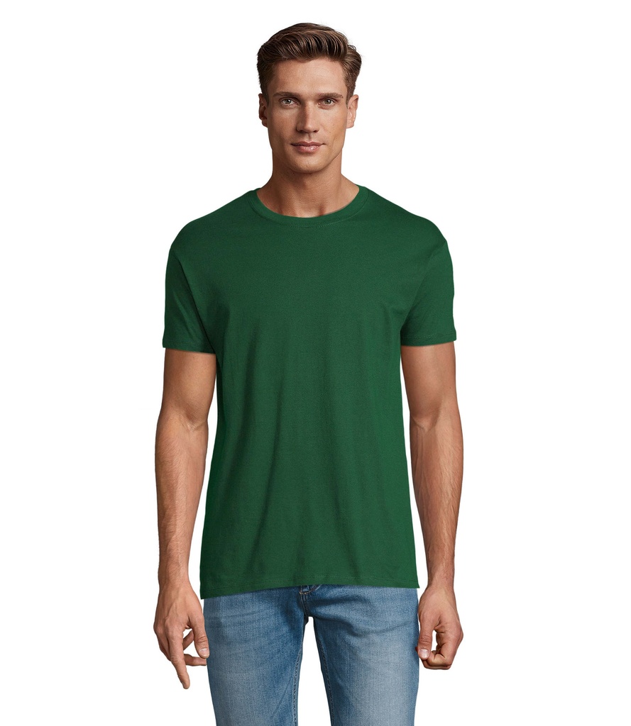 Koszulka REGENT Unisex 150g S11380-BO - Ciemno-Zielony