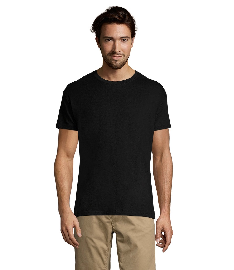 Koszulka REGENT Unisex 150g S11380-DB - Deep Black