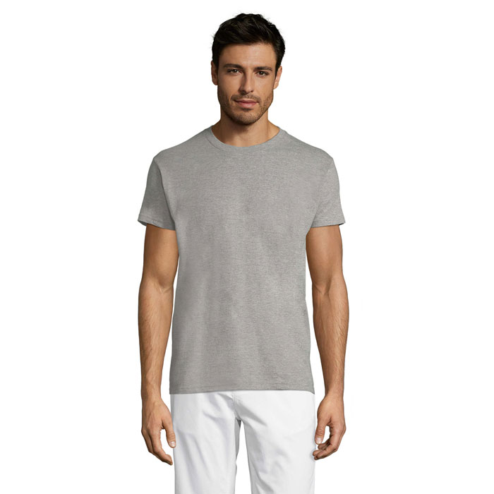 Koszulka REGENT Unisex 150g S11380-GM - Szary Melanz