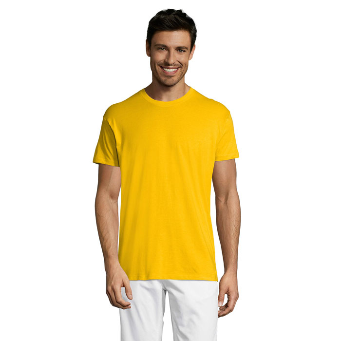 Koszulka REGENT Unisex 150g S11380-GO - Dorado