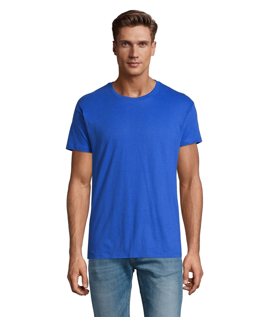 Koszulka REGENT Unisex 150g S11380-RB - Niebieski