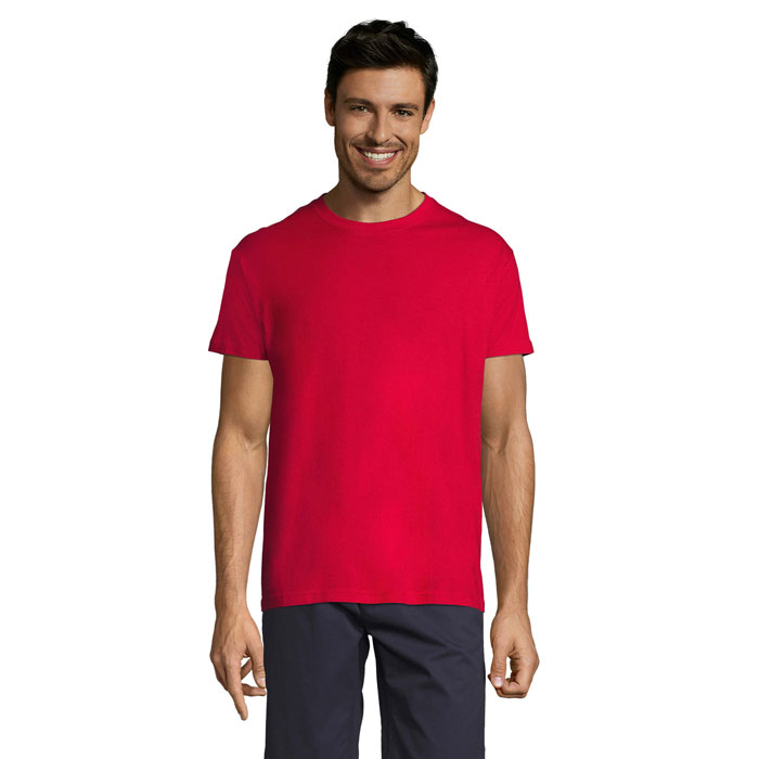 Koszulka REGENT Unisex 150g S11380-RD - Czerwony