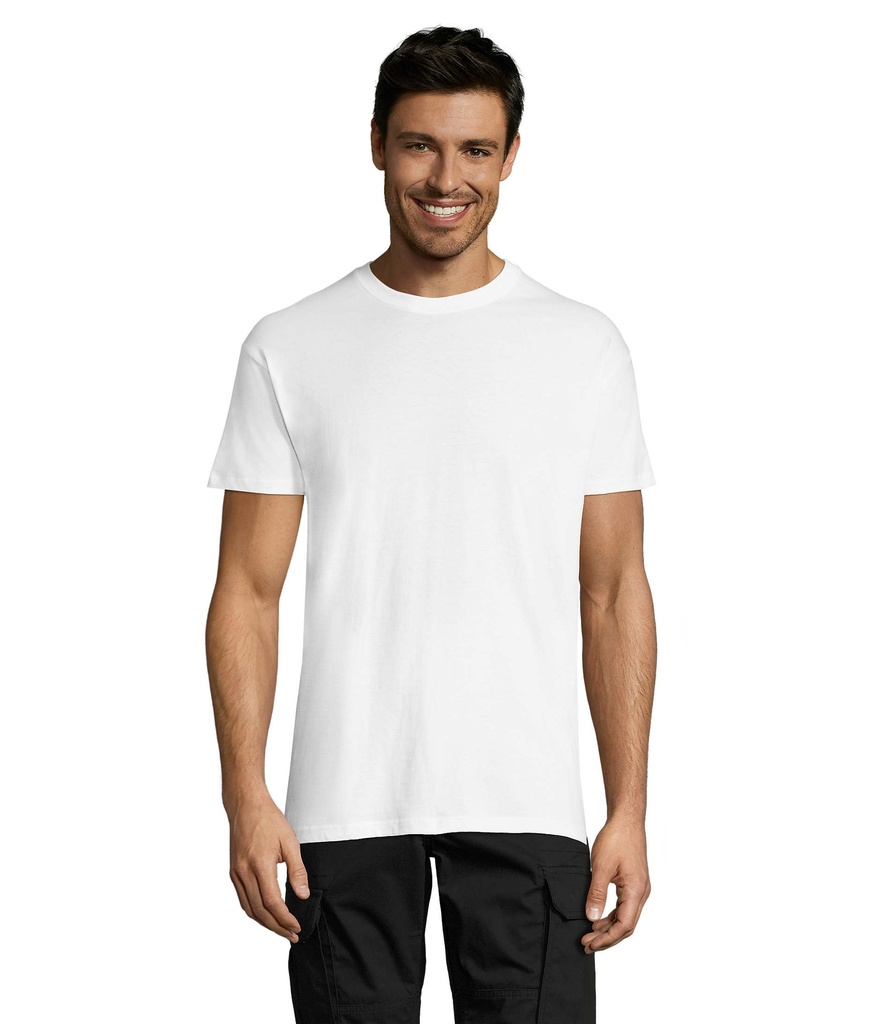 Koszulka REGENT Unisex 150g S11380-WH - Bialy