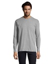 Koszulka MONARCH MEN 150g - Szary Melanż