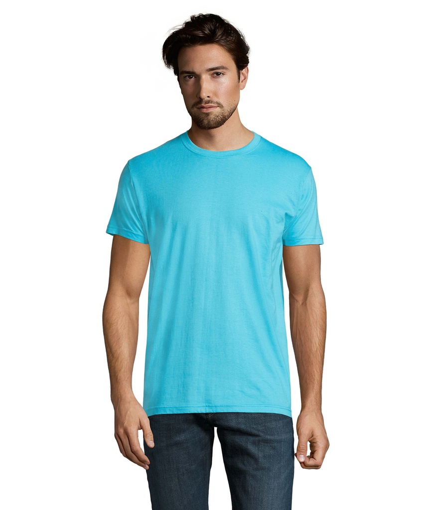 IMPERIAL MEN T-Shirt 190g S11500-AL - Niebieski Atol