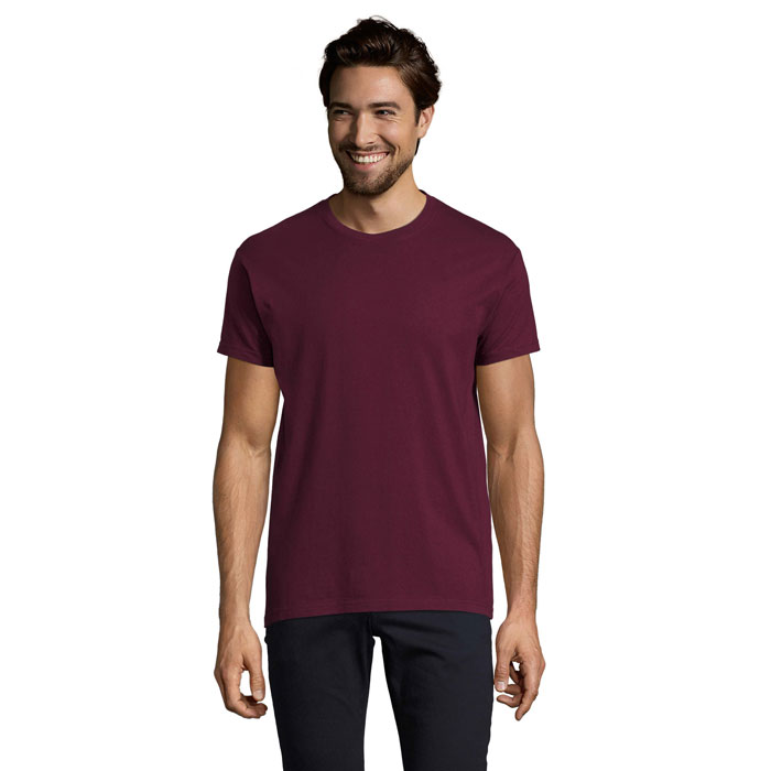 IMPERIAL MEN T-Shirt 190g S11500-BG - Burgundy