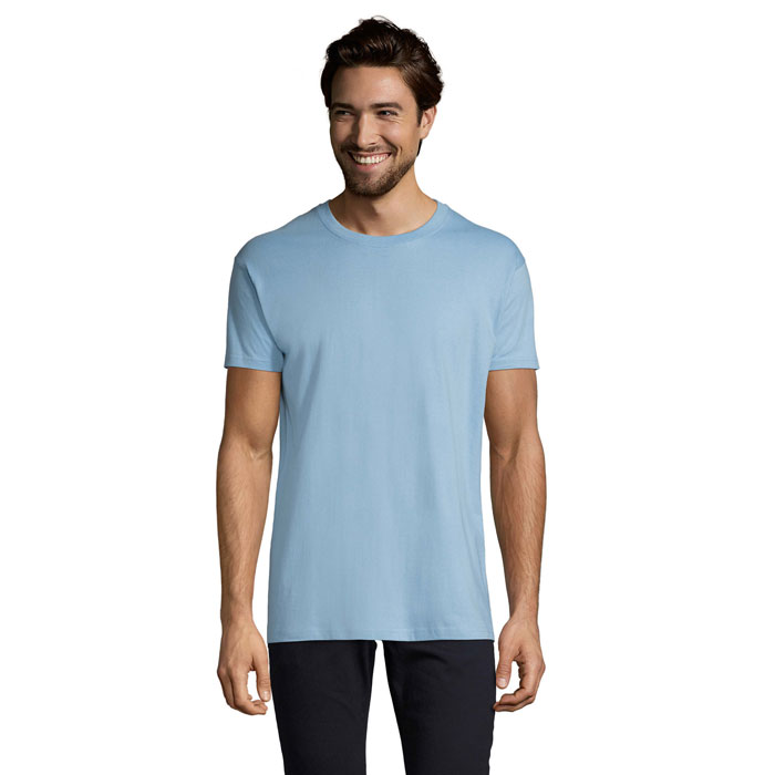 IMPERIAL MEN T-Shirt 190g S11500-SK - Blekitny