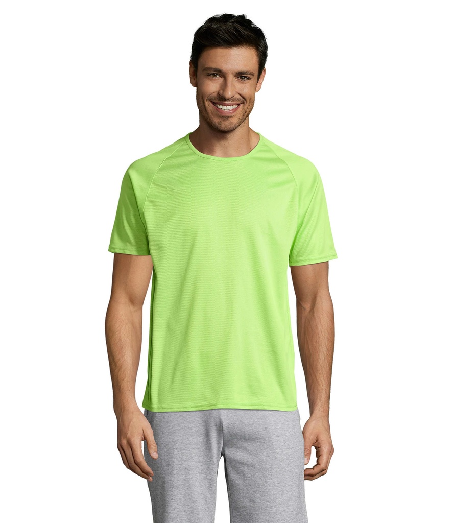 Koszulka meska SPORTY S11939-AG - Apple Green