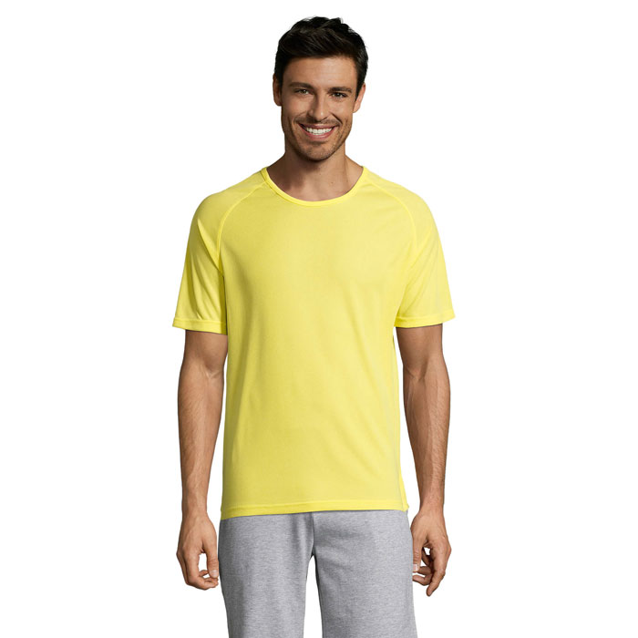 Koszulka meska SPORTY S11939-LE - Lemon