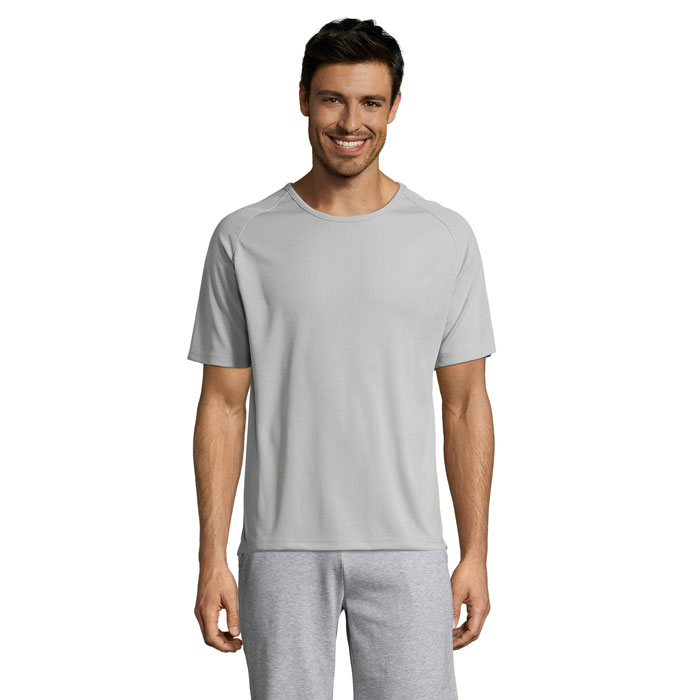 Koszulka meska SPORTY S11939-PG - Pure Grey