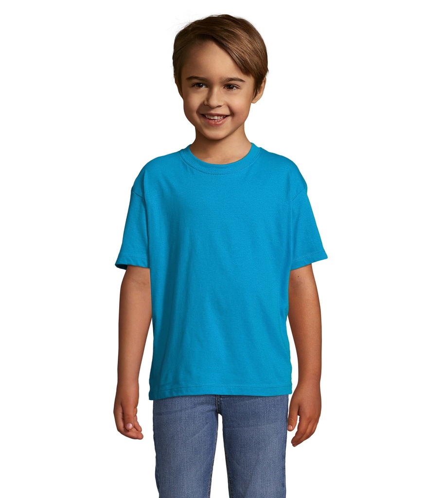 REGENT Dzieciecy T-SHIRT S11970-AQ - Aqua