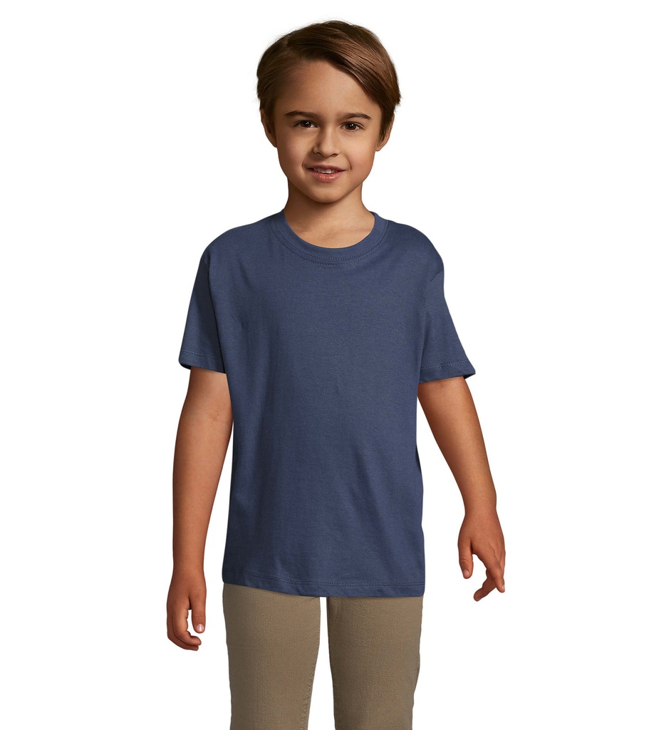 REGENT Dzieciecy T-SHIRT S11970-DM - Denim