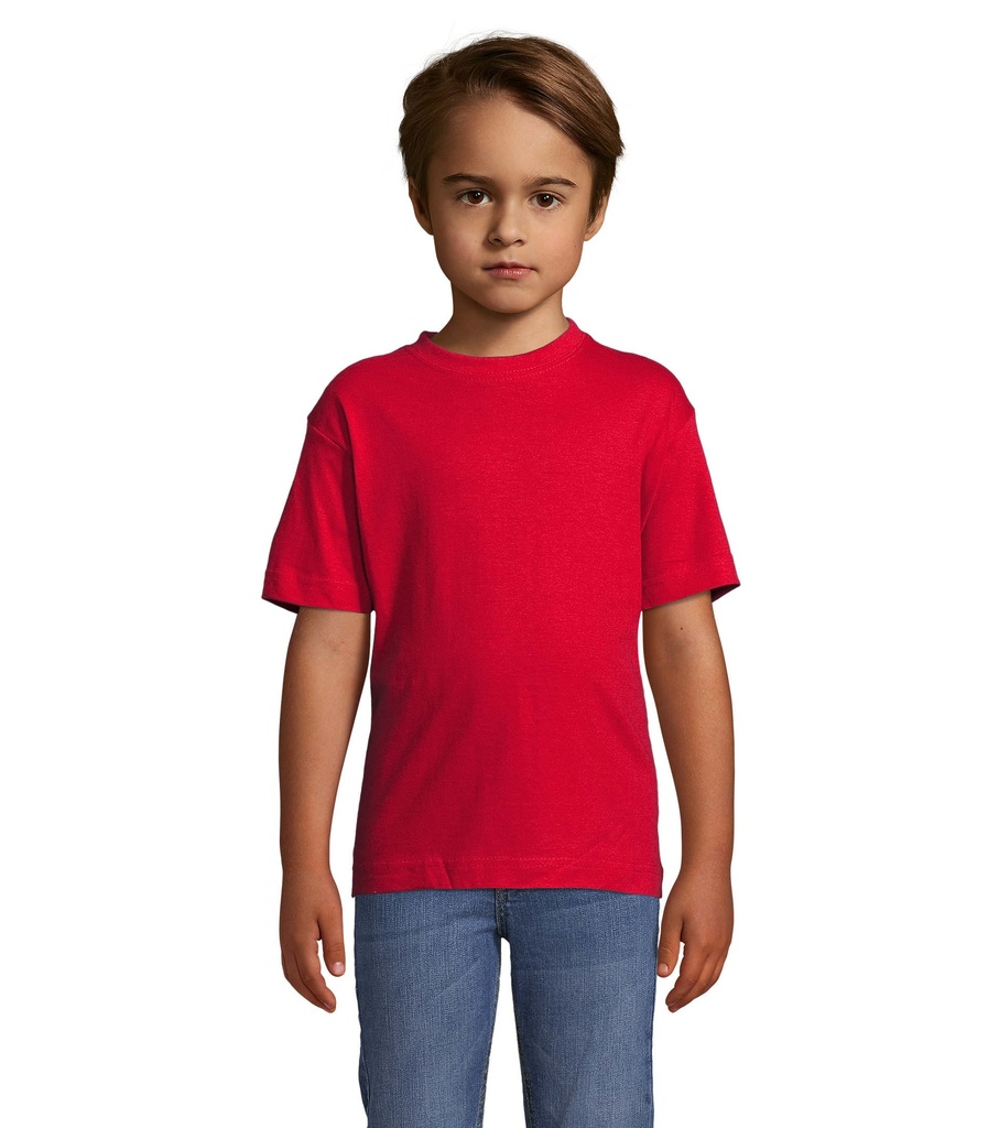 REGENT Dzieciecy T-SHIRT S11970-RD - Czerwony