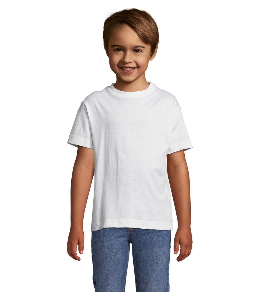 REGENT Dzieciecy T-SHIRT S11970-WH - Bialy