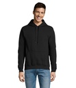 SLAM Uni Bluza z kapturem S13251-BK - Czarny