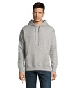SLAM Uni Bluza z kapturem S13251-GM - Szary Melanż