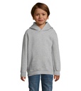 Bluza z kapturem SLAM KIDS S13255-GM - Szary Melanz