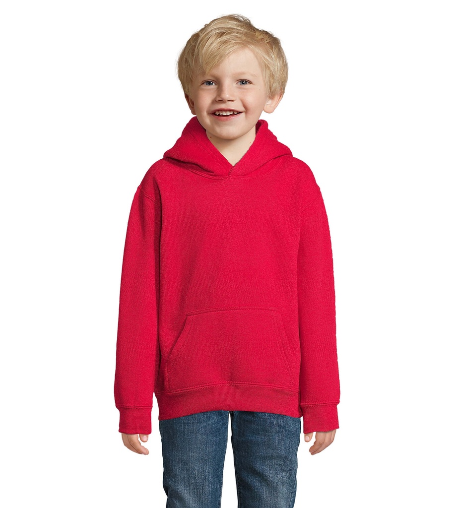 Bluza z kapturem SLAM KIDS S13255-RD - Czerwony