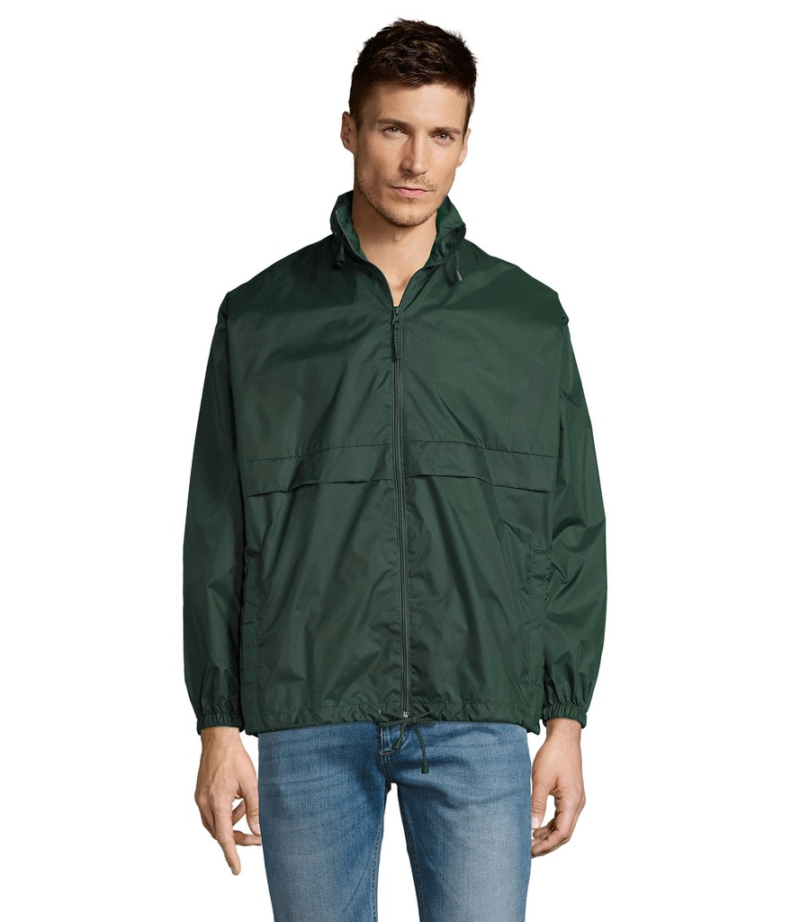 Wiatrowka unisex SURF S32000-FG - Ciemno-Zielony