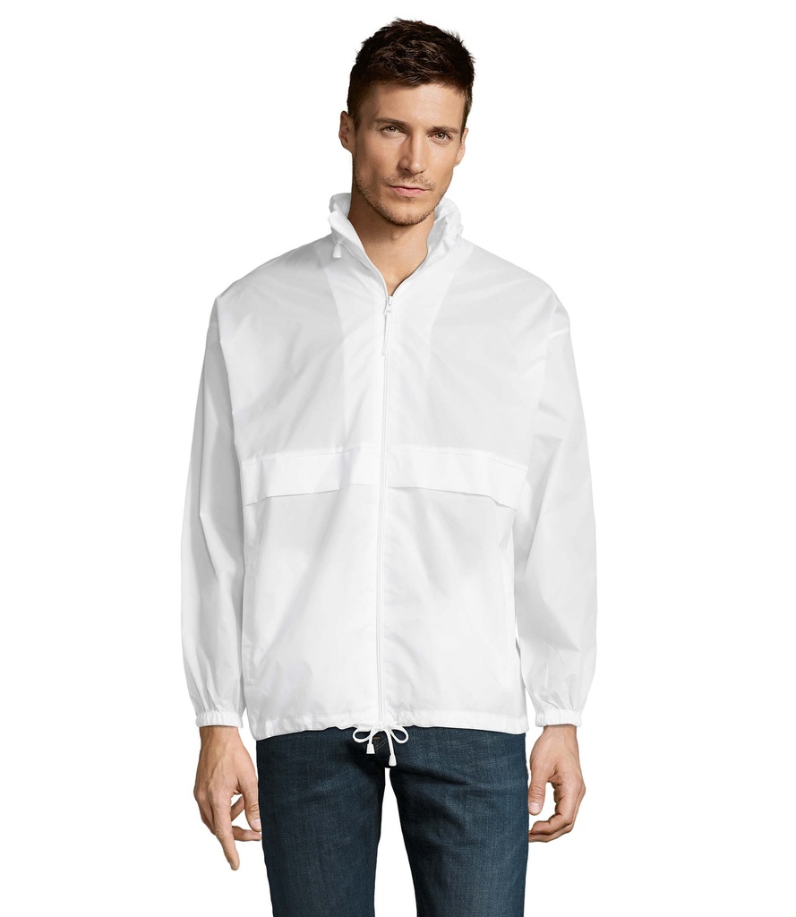 Wiatrowka unisex SURF S32000-WH - Bialy
