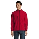 RELAX Męski softshell 340g S46600-PE - Pepper Red