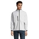 RELAX Meski softshell 340g S46600-WH - Bialy