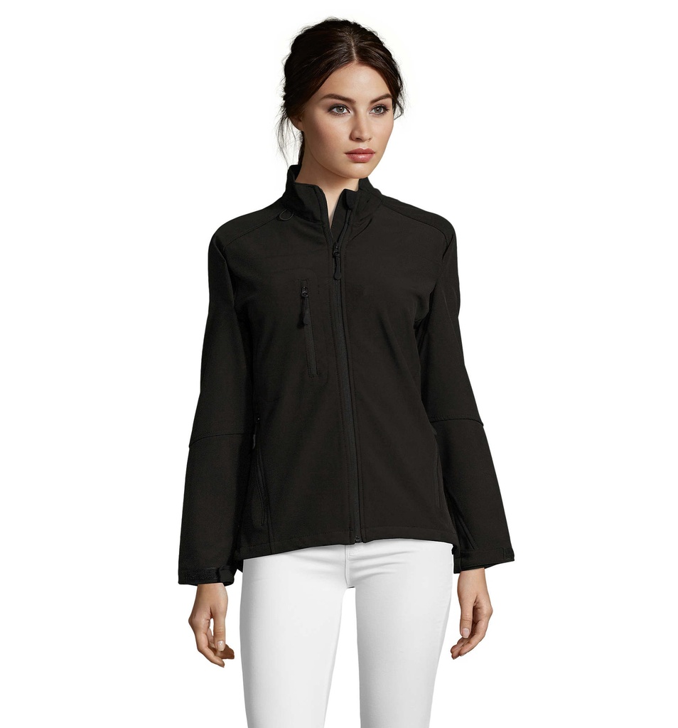ROXY Damski softshell 340g S46800-BK - Czarny