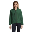 ROXY Damski softshell 340g S46800-BO - Ciemno-Zielony
