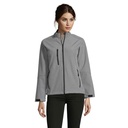 ROXY Damski softshell 340g S46800-GM - Szary Melanz