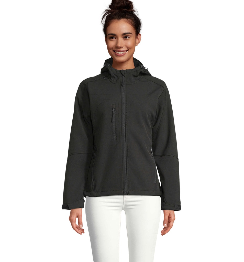 REPLAY DAMSKA SOFTSHELL S46802-BK - Czarny