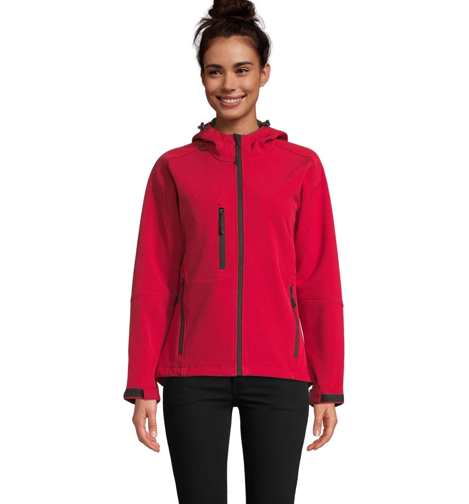 REPLAY DAMSKA SOFTSHELL S46802-PE - Pepper Red