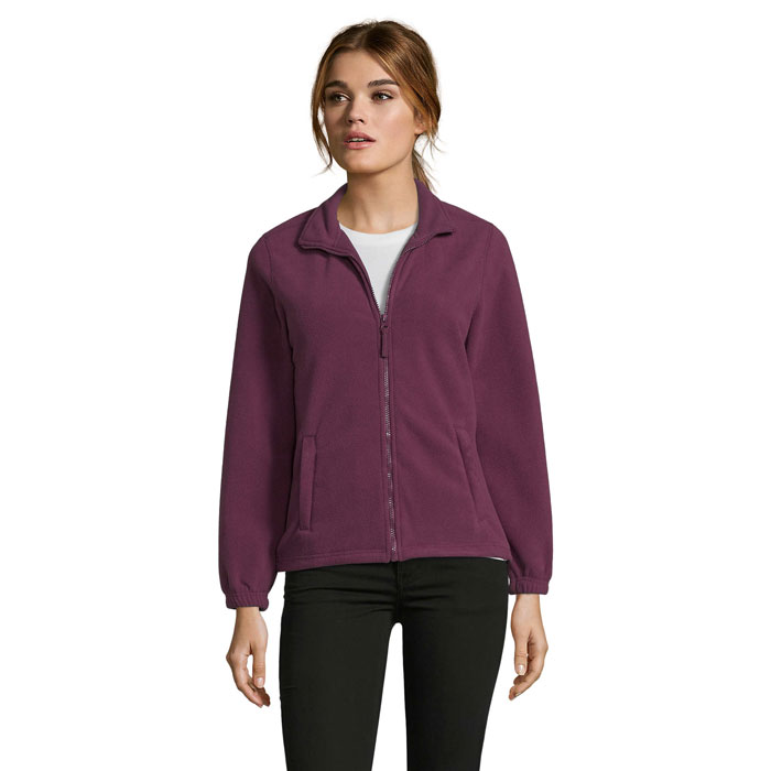 NORTH Damski polar  300g S54500-BG - Burgundy