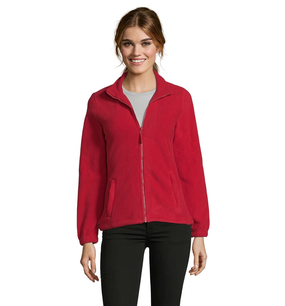 NORTH Damski polar  300g S54500-RD - Czerwony