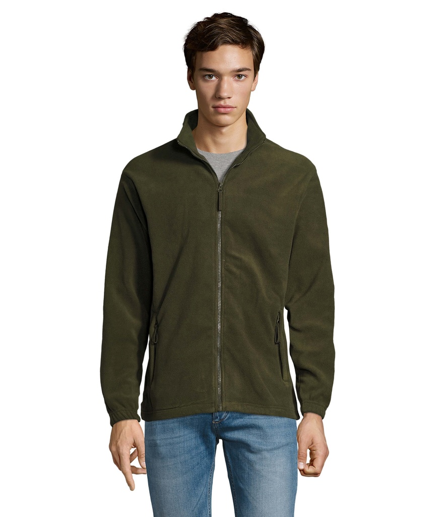 NORTH Bluza polarowa S55000-AR - Army