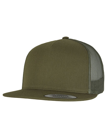 Czapka Trucker Bawelniana z Siateczka FX6006 - Mossgreen