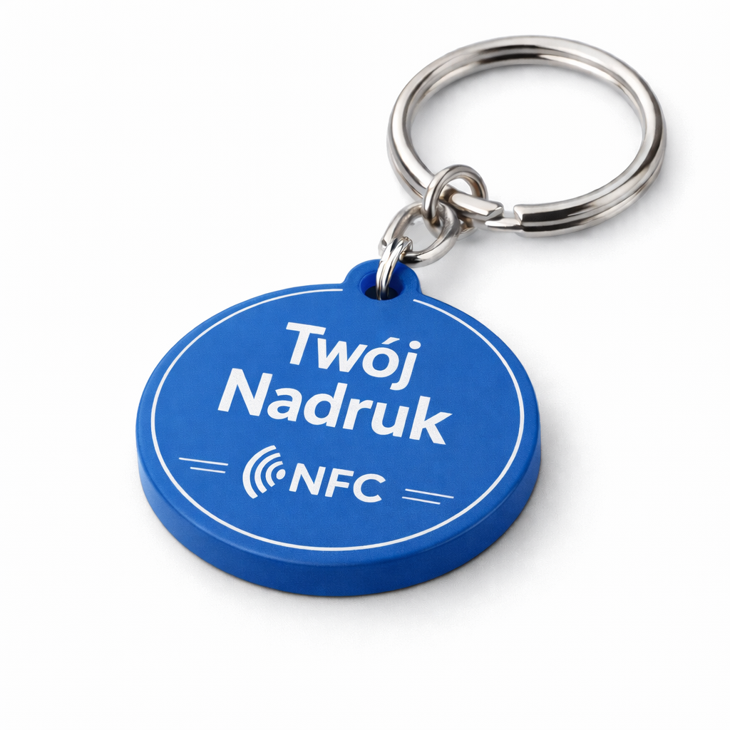 Brelok NFC kółko BNFCVIN - Niebieski