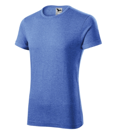 Koszulka meska M163 - Blue Melange