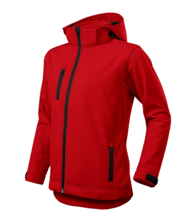 Softshell kurtka dziecieca M535 - czerwony