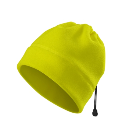 Czapka polarowa M5V9 - fluorescencyjny zolty