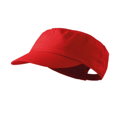 Czapka unisex M324 - czerwony