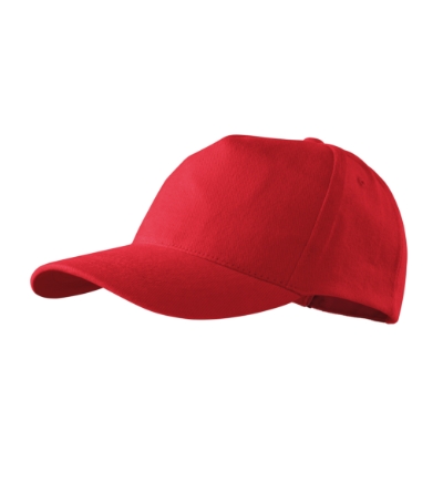 Czapka unisex M307 - czerwony