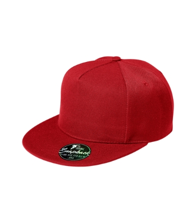 Czapka unisex M301 - czerwony