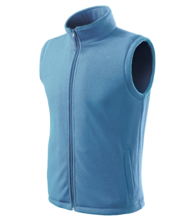 Kamizelka polarowa unisex M5X8 - lazurowy