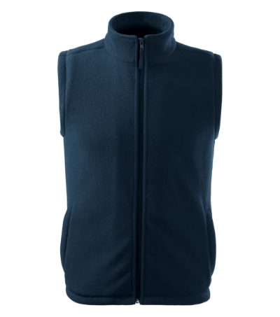 Kamizelka polarowa unisex M5X8 - granatowy