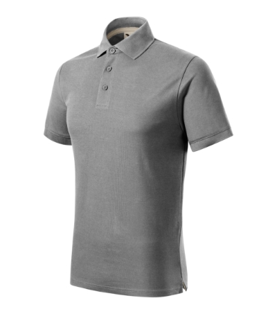 Koszulka polo meska M23Y - siwoszary