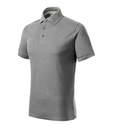 Koszulka polo meska M23Y - siwoszary
