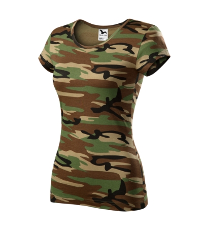 Koszulka damska MC22 - camouflage brown