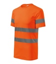 Koszulka unisex M1V9 - fluorescencyjny pomaranczowy