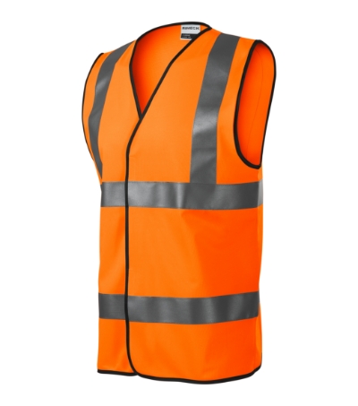 Kamizelka odblaskowa unisex M9V3 - fluorescencyjny pomaranczowy